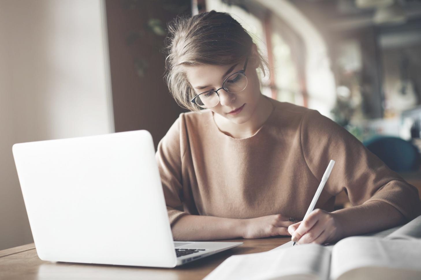 Professional analyzing financial scenarios and budget contingency plans