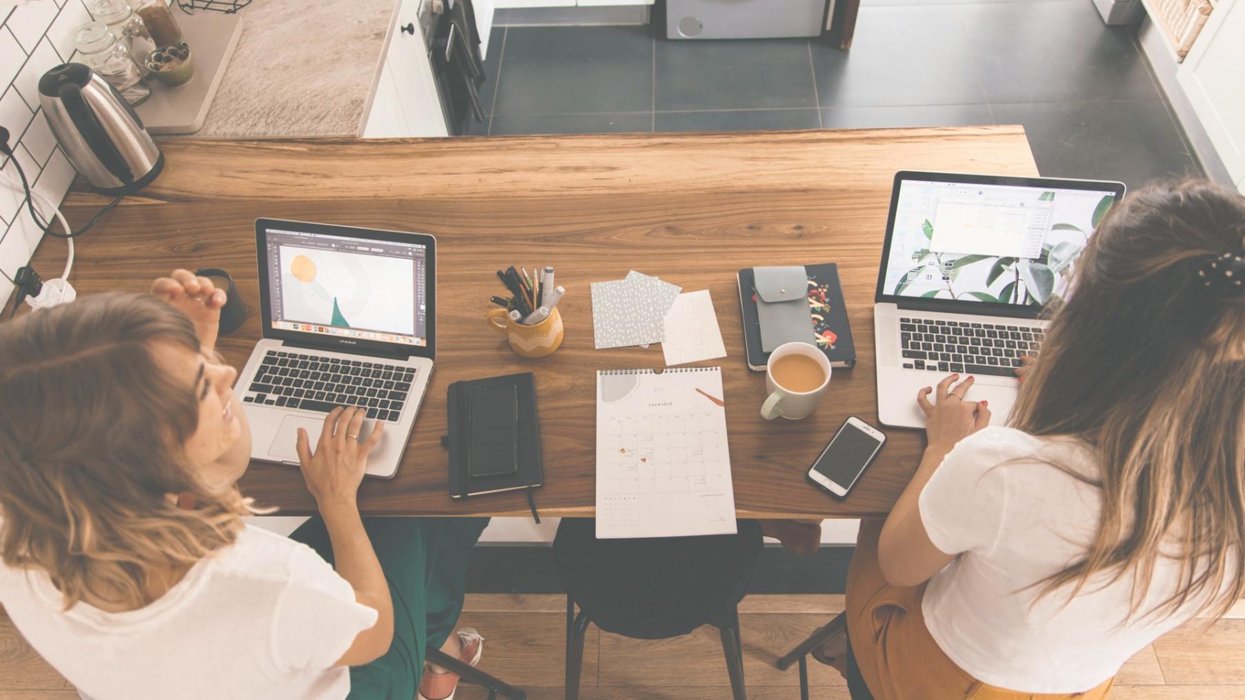 Business owner reviewing contingency budget implementation results